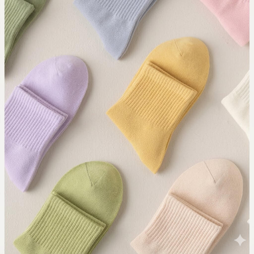 12-Pair Women's Cotton Ankle Socks, Colorful Low Cut Short Socks Pack, Soft Breathable Autumn Spring Casual Socks for Men & Women